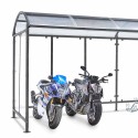 Extension pour abris vélo dôme - 9 vélos