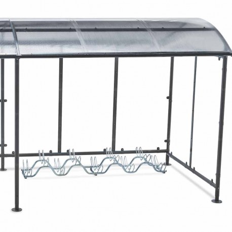 Extension pour abris vélo dôme - 9 vélos
