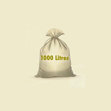 Sac poubelle percés 1000 litres - 40 microns