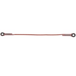 Longe de liaison en corde tressée Ø 10,5mm et 0,8 m de longueur