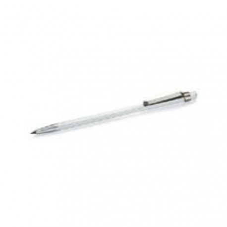 Pointe à tracer stylo avec pointe en carbure et corps 6 pans de 6 mm