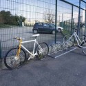Support vélos 2 niveaux - 10 vélos