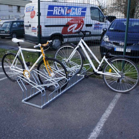 Support vélos 2 niveaux - 10 vélos