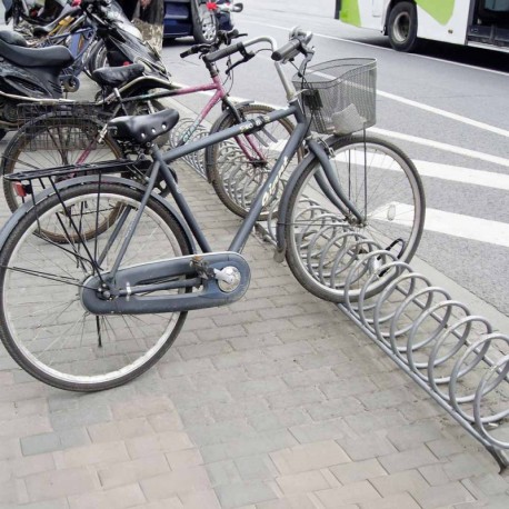 Râtelier vélos spirale - 10 vélos