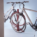 Range 2 vélos Carthagène poteau