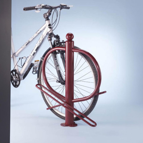 Range 2 vélos Carthagène poteau