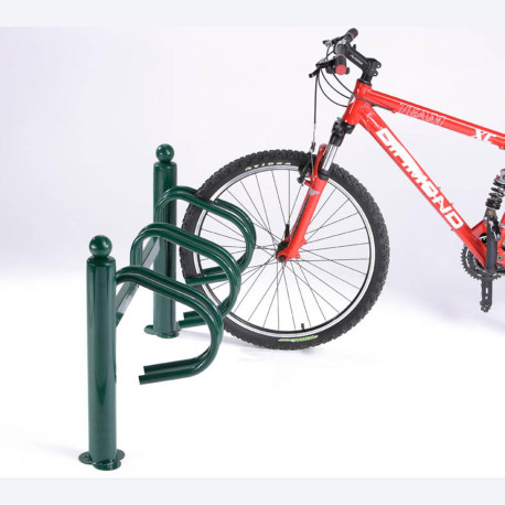 Râtelier New York galvanisé 3 vélos