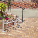 Râtelier New York galvanisé 3 vélos