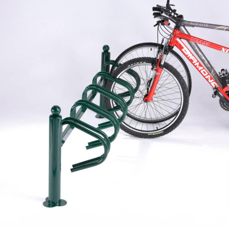 Râtelier New York galvanisé 5 vélos