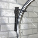 Crochet vélo mural avec suspension par roue avant - 1 vélo