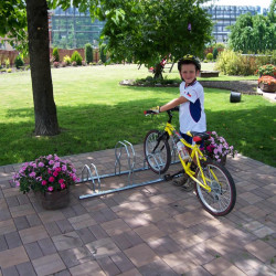 Support 1 vélo emboîtable