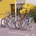 Râtelier au sol 2 niveaux - 3, 5 ou 9 vélos