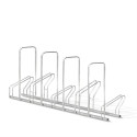 Râtelier au sol 2 niveaux côte à côte avec arceaux antivol - 3, 5, 6, 8 ou 10 vélos