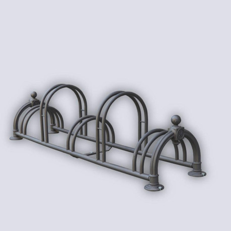 Range vélos Versailles 2 niveaux - 5 vélos