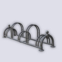 Range vélos Versailles 2 niveaux - 5 vélos