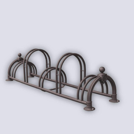 Range vélos Versailles 2 niveaux - 5 vélos