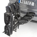 Porte-vélo sur attelage rabattable - 2 ou 3 vélos