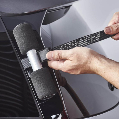 Porte-vélo suspendu - 3 vélos électriques