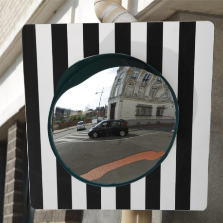Miroir de sortie sur panneau 60 x 60 cm