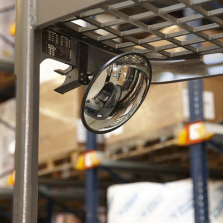 Miroir nomade avec pince de fixation