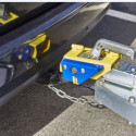 Antivol pour remorque avec cadenas caréné
