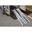 Rampe en aluminium lisse
