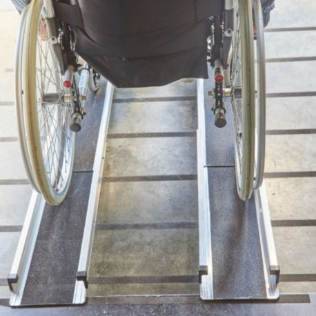 Rampe télescopique en aluminium