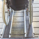 Rampe télescopique en aluminium