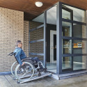 Rampe télescopique en aluminium