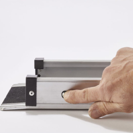 Rampe télescopique en aluminium