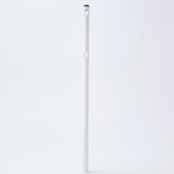 Potelet à enfoncer blanc 150 cm