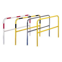 Barrière de scellement jaune 2m - Ø 60mm