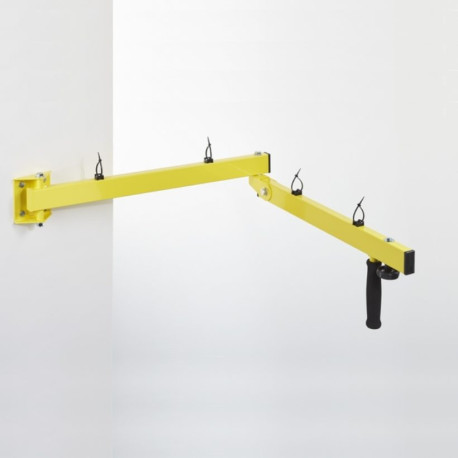 Support Articulé Flexible En Métal Pour Projecteur Et Caméra - Bras Pliables 90°, Rotation 360° - Montage Plafond/Mur Pour Home Cinéma & Surveillance