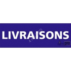 Panneau rectangulaire Livraisons