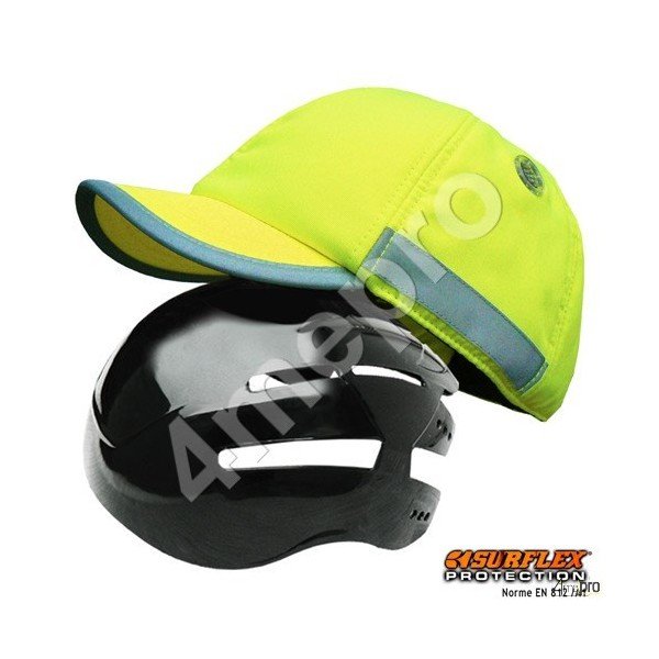 Casquette de sécurité fluo - Hiver jaune - Surflex Protection Manufacturer