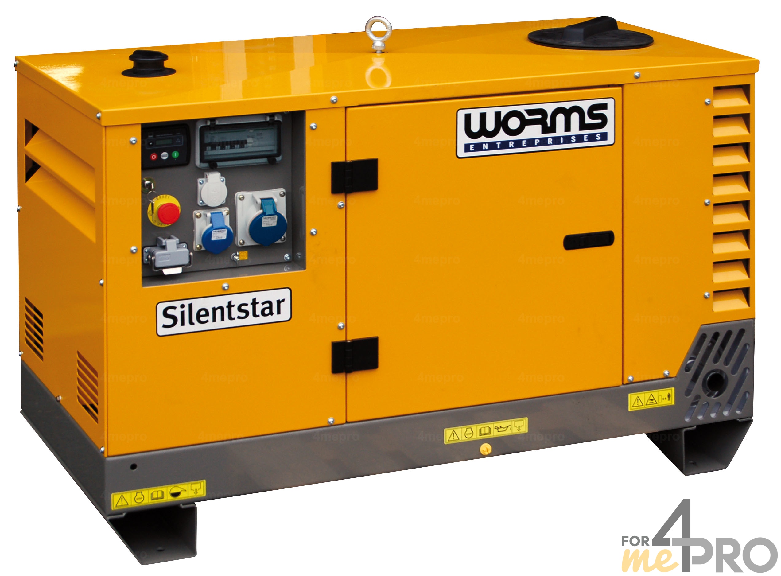 Groupe électrogène diesel Silentstar monophasé 9,7 kW Groupe électrogène diesel Silentstar monophasé 9,7 kW