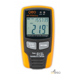 Enregistreur de données de température et d'humidité FHT 70 DataLog