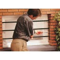 Grille de défense télescopique de 55 à 103 cm de long pour fenêtre de 13 à 26 cm de haut