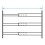 Grille de défense télescopique de 99 à 188 cm de long pour fenêtre de 39 à 52 cm de haut