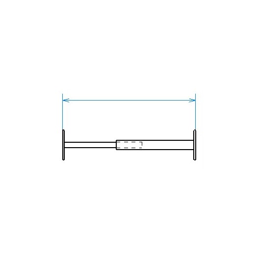 Grille de défense télescopique de 99 à 188 cm de long pour fenêtre de 13 à 26 cm de haut