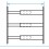 Grille de défense télescopique de 55 à 103 cm de long pour fenêtre de 39 à 52 cm de haut