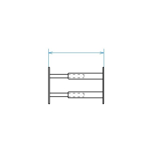 Grille de défense télescopique de 55 à 103 cm de long pour fenêtre de 26 à 39 cm de haut