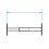 Grille de défense télescopique de 55 à 103 cm de long pour fenêtre de 13 à 26 cm de haut