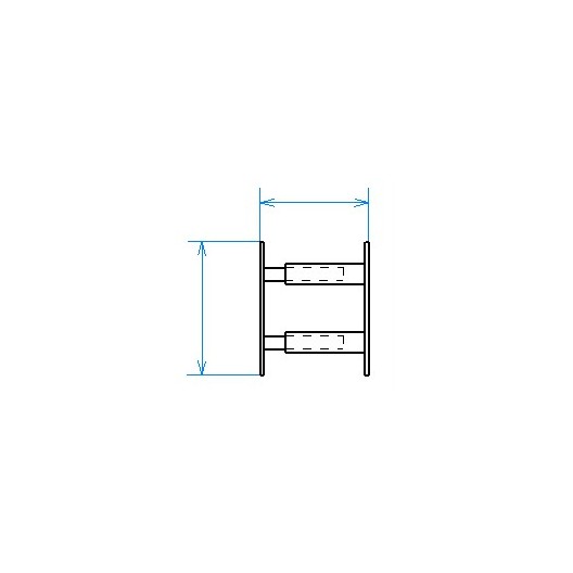 Grille de défense télescopique de 30 à 55 cm de long pour fenêtre de 26 à 39 cm de haut