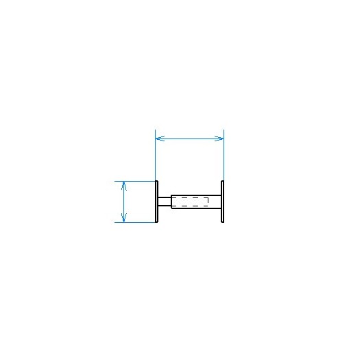 Grille de défense télescopique de 30 à 55 cm de long pour fenêtre de 13 à 26 cm de haut